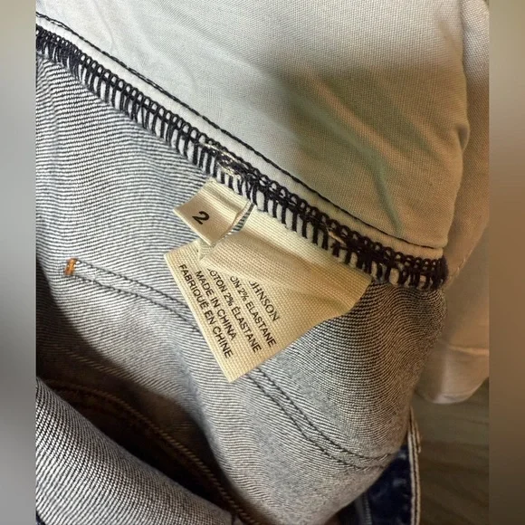 Ulla Johnson Keaton Acid Wash Jeans
